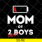 MTD03042130-Mom of 2 crazy boys svg, Mother's day svg, eps, png, dxf digital file MTD03042130.jpg