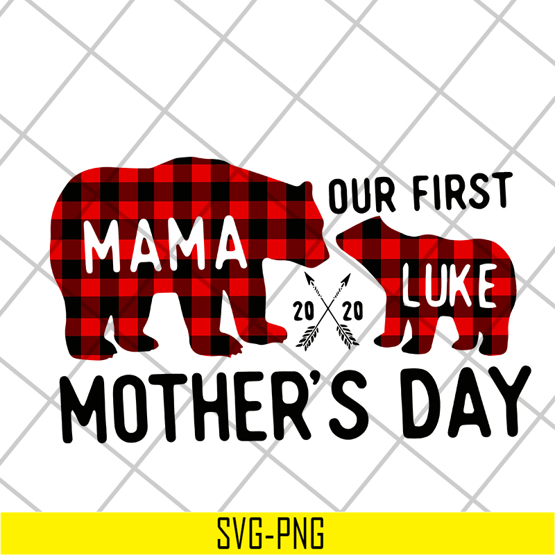 MTD04042113-Mama our first svg, Mother's day svg, eps, png, dxf digital file MTD04042113.jpg
