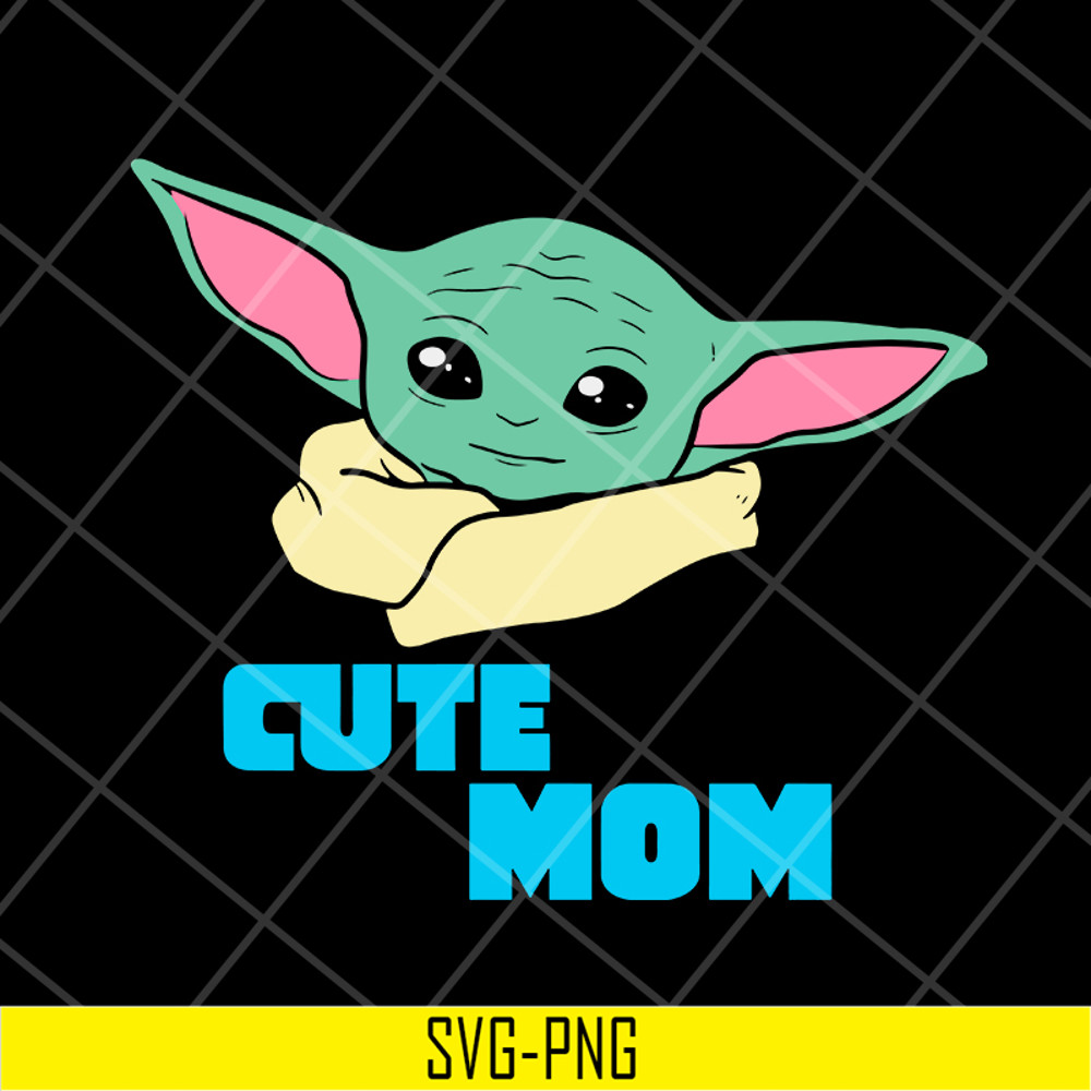 MTD04042124-Cute mom svg, baby yoda svg, Mother's day svg, eps, png, dxf digital file MTD04042124.jpg
