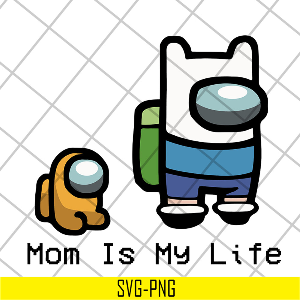 MTD04042125-mom is my life svg, Mother's day svg, eps, png, dxf digital file MTD04042125.jpg