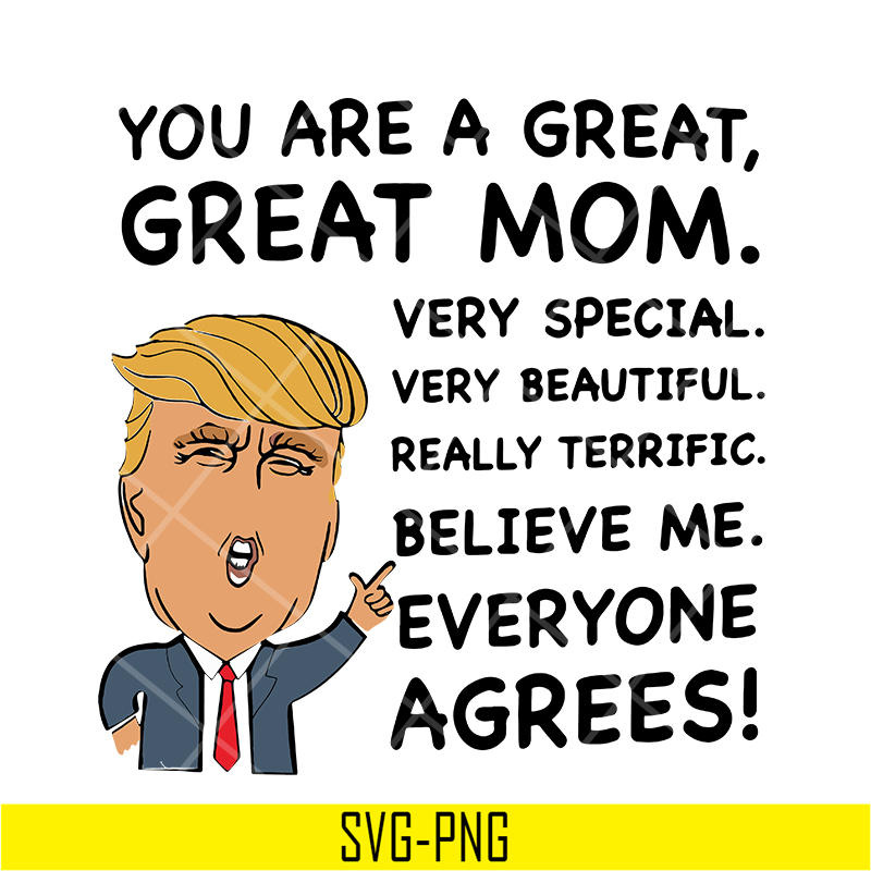 MTD05042119-You are a great, Great mom svg, Mother's day svg, eps, png, dxf digital file MTD05042119.jpg