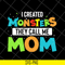 MTD08042118-I created momsters they call me mom svg, Mother's day svg, eps, png, dxf digital file MTD08042118.jpg