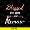 MTD16042138-Womens Blessed Memaw Est 2021 svg, Mother's day svg, eps, png, dxf digital file MTD16042138.jpg