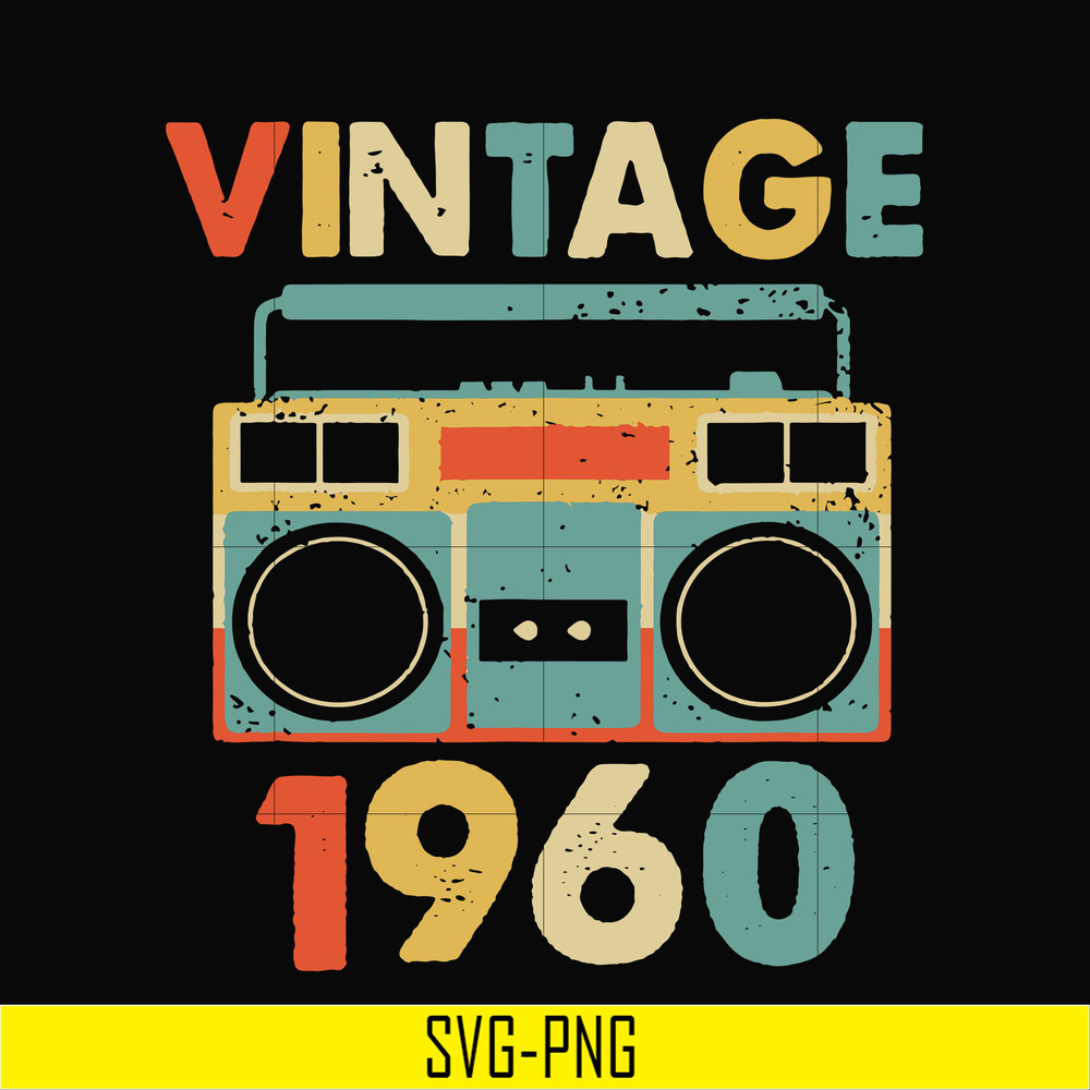NBD0002-Vintage November 1960 svg, png, dxf, eps digital file NBD0002.jpg
