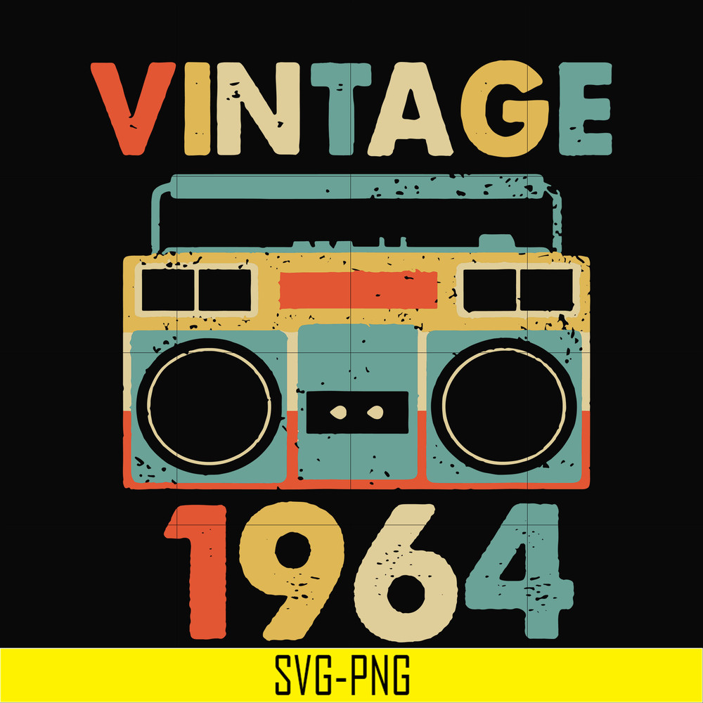 NBD0006-Vintage November 1964 svg, png, dxf, eps digital file NBD0006.jpg