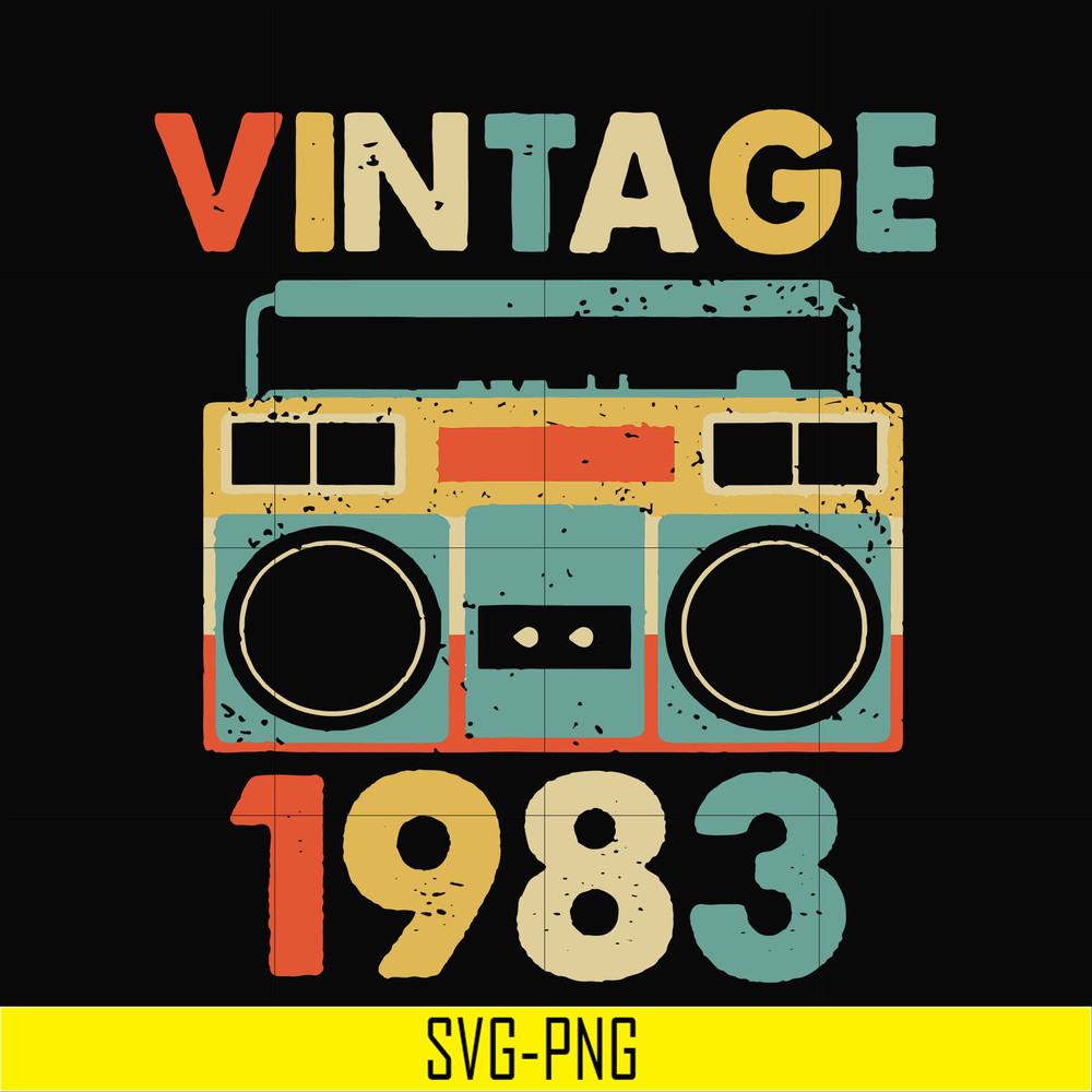NBD0025-Vintage November 1983 svg, png, dxf, eps digital file NBD0025.jpg