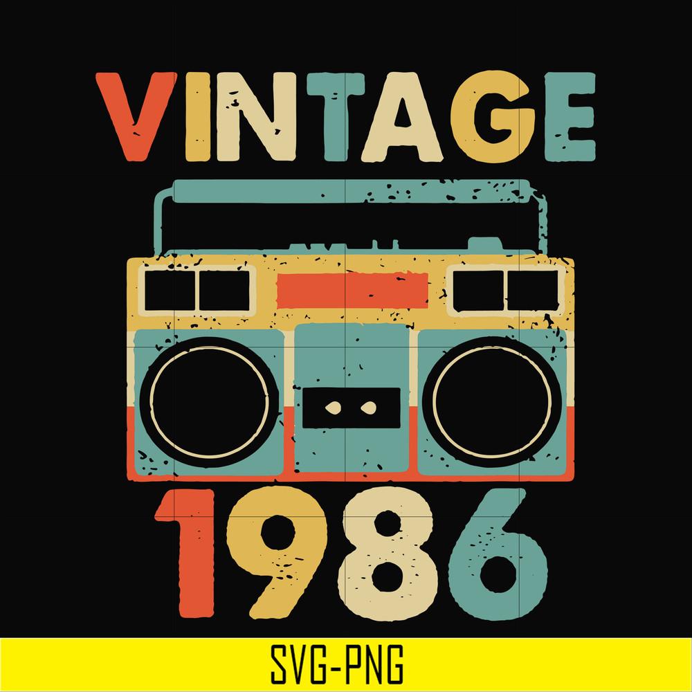 NBD0028-Vintage November 1986 svg, png, dxf, eps digital file NBD0028.jpg