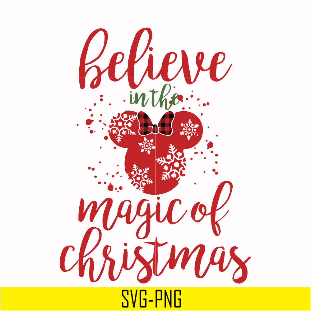 NCRM0175-Believe in the magic of christmas svg, png, dxf, eps digital file NCRM0175.jpg