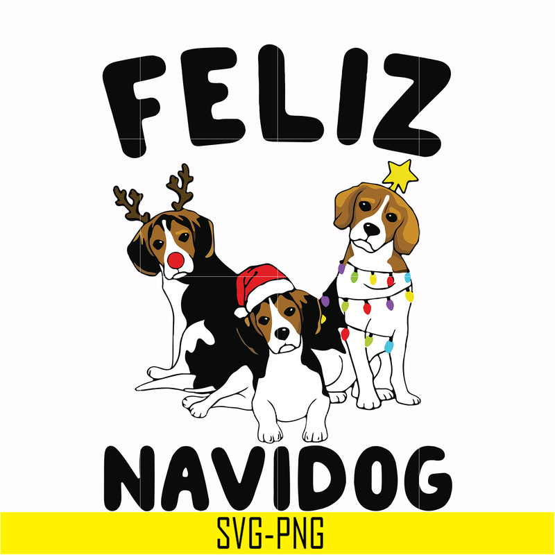 NCRM13072016-Feliz navidog svg, christmas svg, png, dxf, eps digital file NCRM13072016.jpg