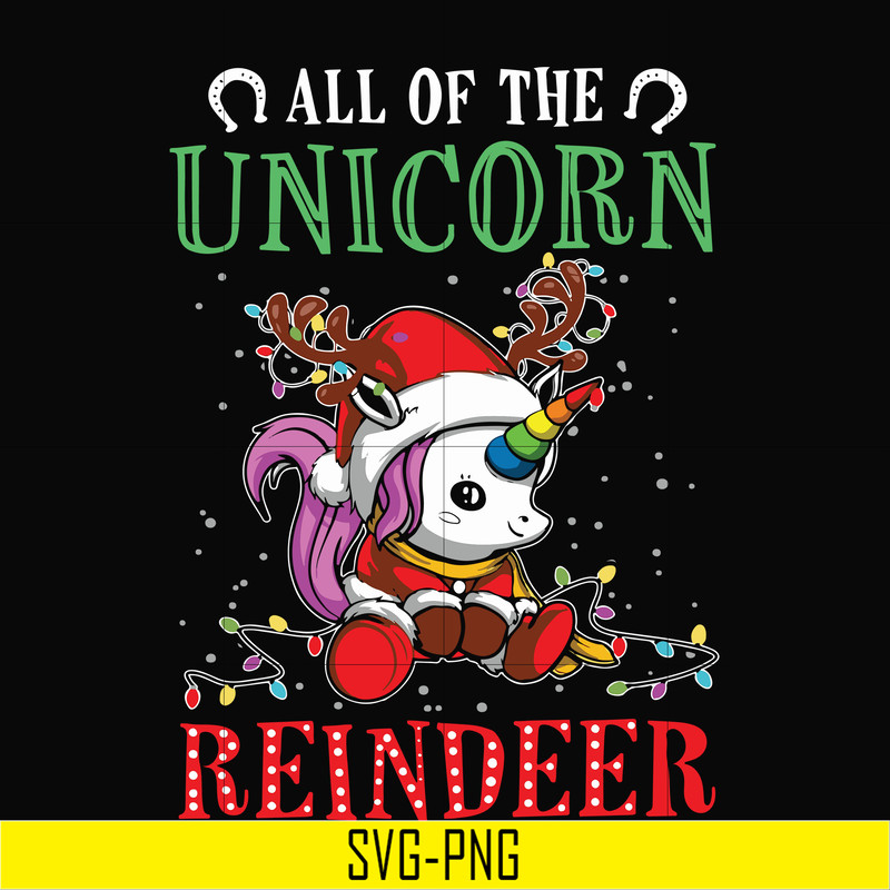 NCRM14072016-All of the unicorn reindeer svg, unicorn svg, christmas svg, png, dxf, eps digital file NCRM14072016.jpg
