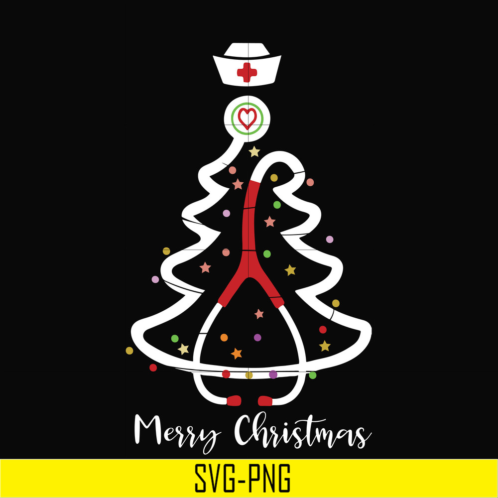 NCRM14072019-Nurse merry christmas svg, nurse svg, christmas svg, png, dxf, eps digital file NCRM14072019.jpg