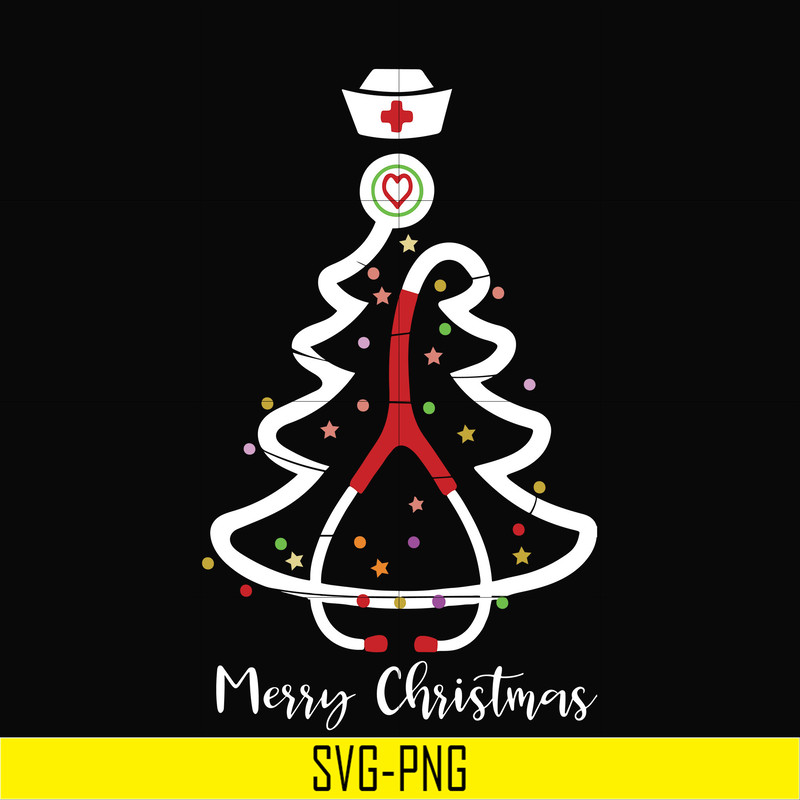 NCRM14072019-Nurse merry christmas svg, nurse svg, christmas svg, png, dxf, eps digital file NCRM14072019.jpg