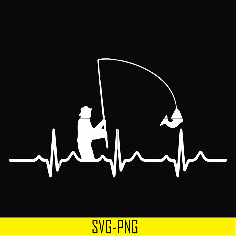 OTH0080-Beat heart fishing svg, png, dxf, eps digital file OTH0080.jpg