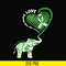 TD111-Cute Elephant With Heart Kidney Disease Awareness svg, png, dxf, eps digital file TD111.jpg