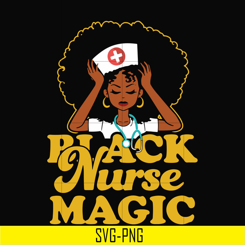 TD115-Black nurse magic svg, png, dxf, eps digital file TD115.jpg