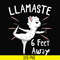 TD2907205-Llamaste 6 feet away svg, png, dxf, eps digital file TD2907205.jpg
