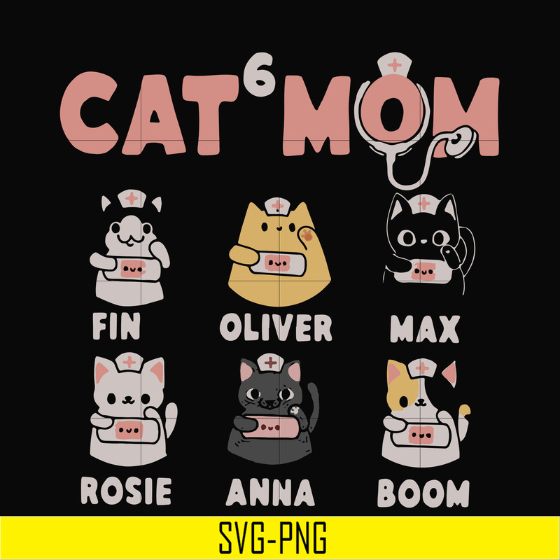TD85-cat mom svg, png, dxf, eps digital file TD85.jpg