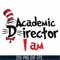 DR000133-Academic director I am svg, png, dxf, eps file DR000133.jpg
