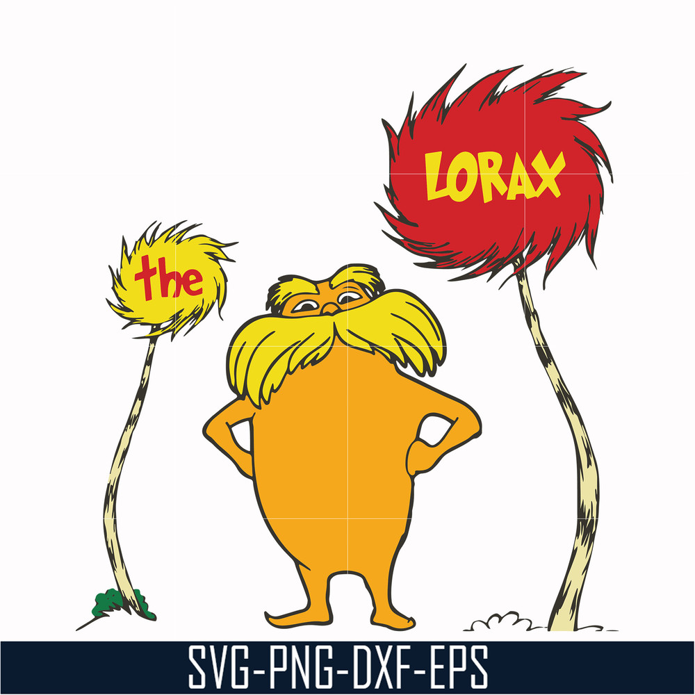 DR000151-The Lorax svg, png, dxf, eps file DR000151.jpg
