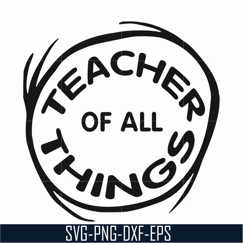DR000161-Teacher of all things svg, png, dxf, eps file DR000161.jpg