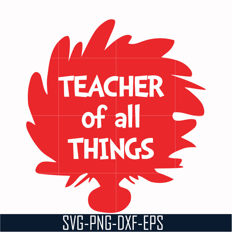 DR00059-Teacher of all things svg, png, dxf, eps file DR00059.jpg