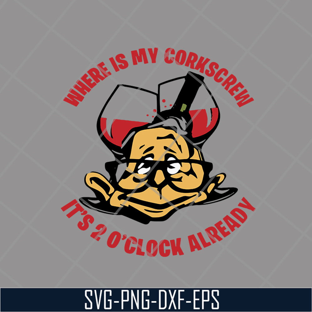 FN14062102-Wine With Dewine, It's 2 o'clock somewhere svg, png, dxf, eps digital file FN14062102.jpg
