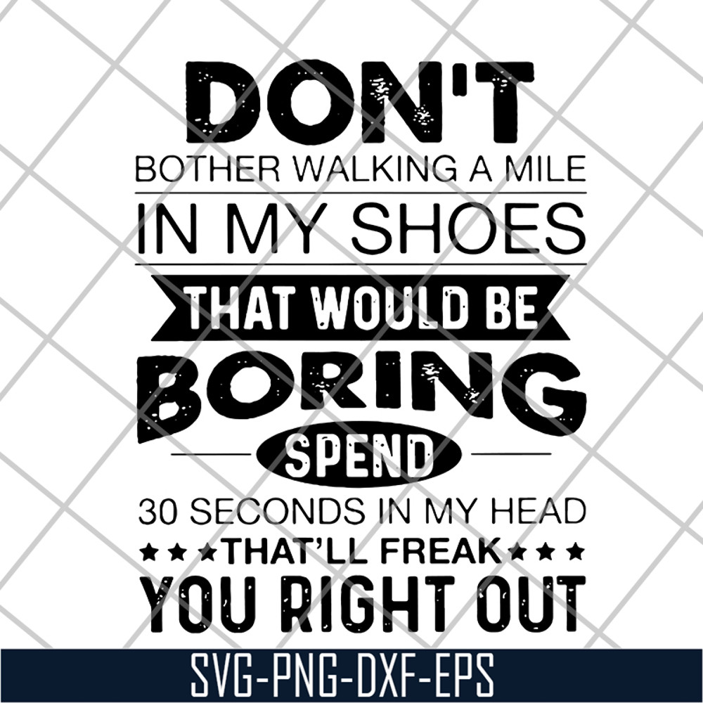 FN15062118-Don't Bother Walking svg, png, dxf, eps digital file FN15062118.jpg