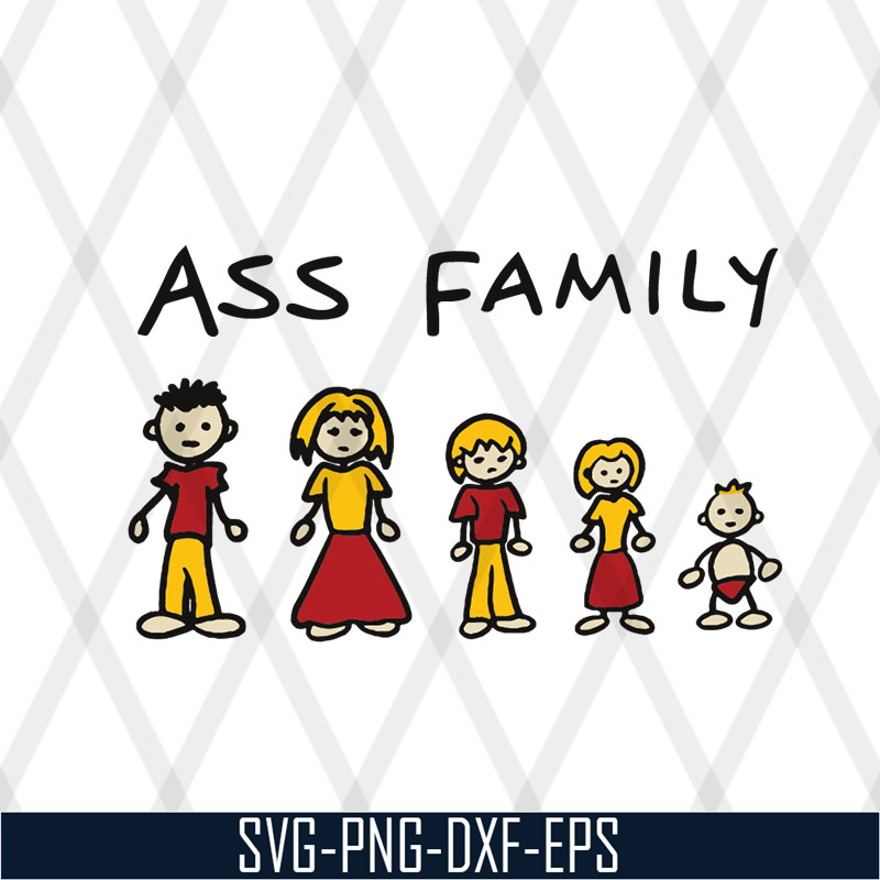 FN15062121-The Ass Family svg, png, dxf, eps digital file FN15062121.jpg