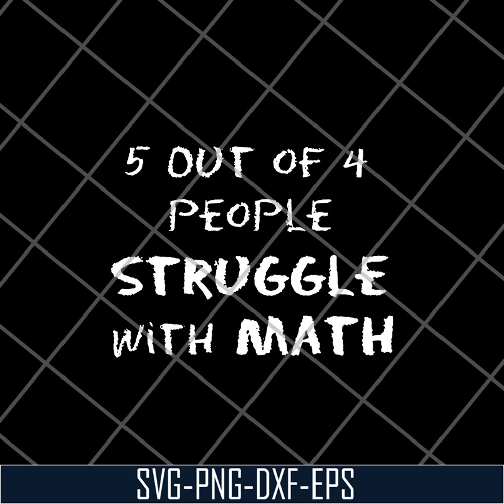 FN16062101-5 Out Of 4 People svg, png, dxf, eps digital file FN16062101.jpg