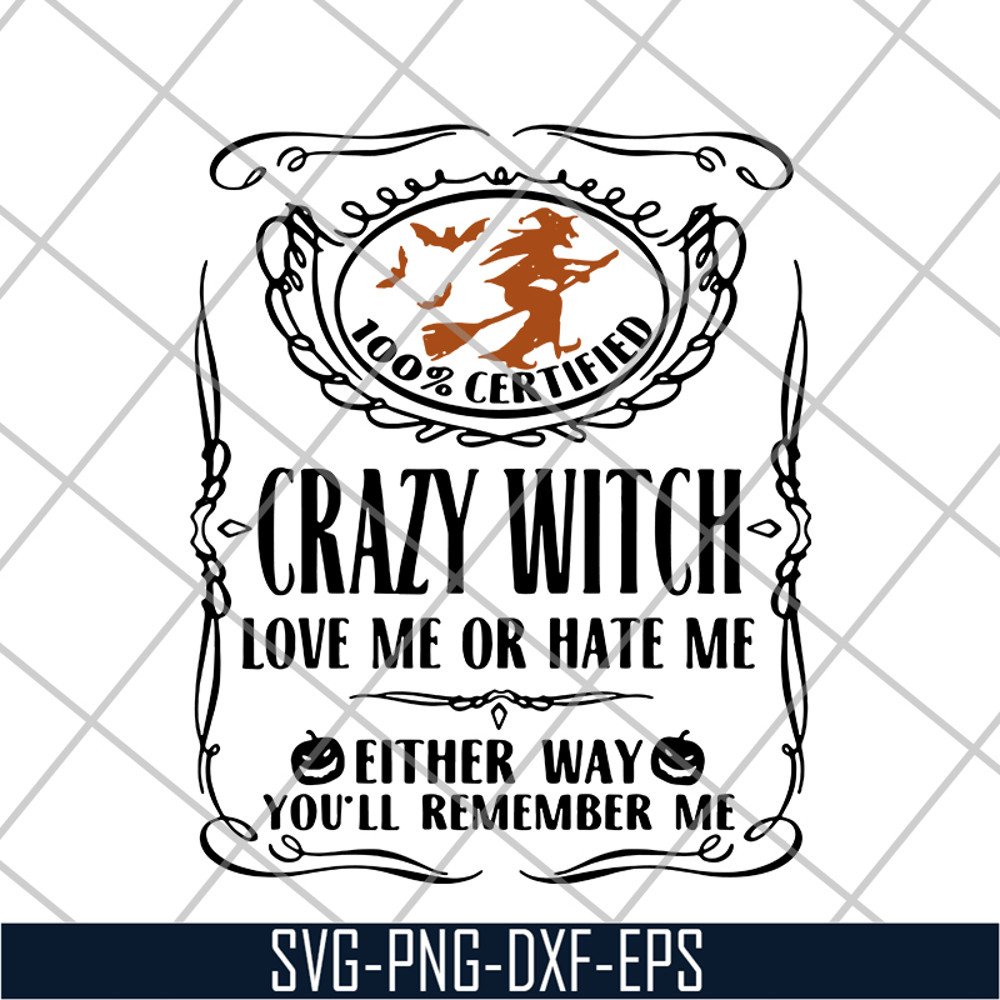 FN16062103-100 Percent Certified Crazy svg, png, dxf, eps digital file FN16062103.jpg