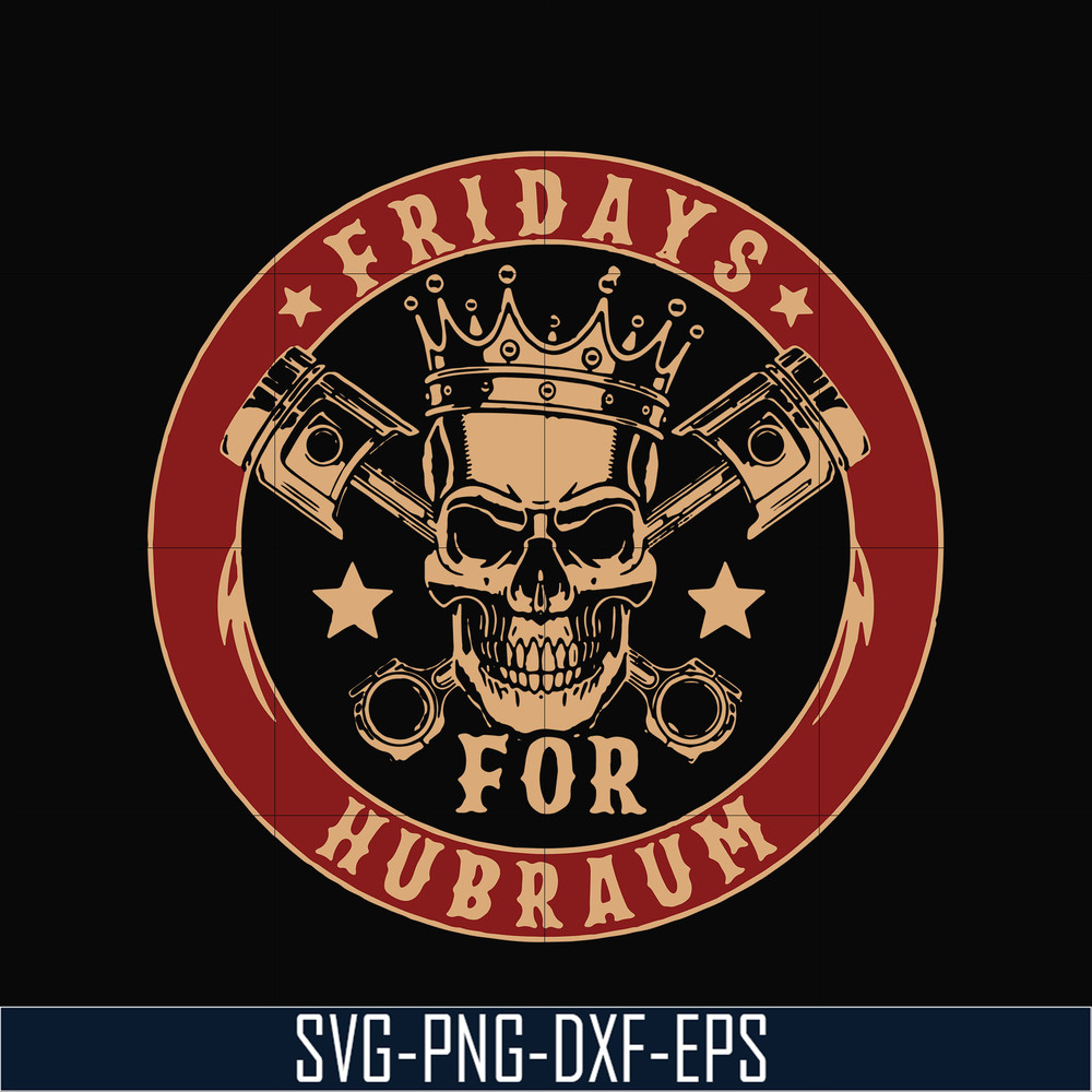 HLW0023-Fridays hubraum svg, halloween svg, png, dxf, eps digital file HLW0023.jpg