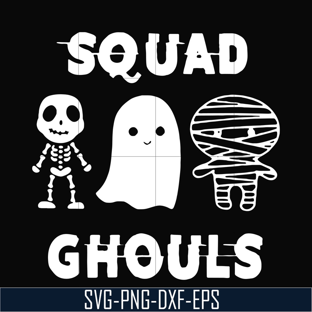 HLW0030-Squad ghouls svg, halloween svg, png, dxf, eps, digital file HLW0030.jpg