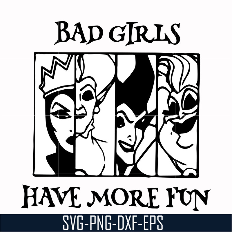 HLW0135-bad girls have more fun svg, png, dxf, eps digital file HLW0135.jpg