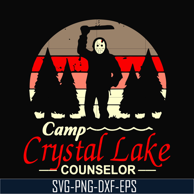 HLW0146-Camp crystal lake counselor svg, png, dxf, eps digital file HLW0146.jpg