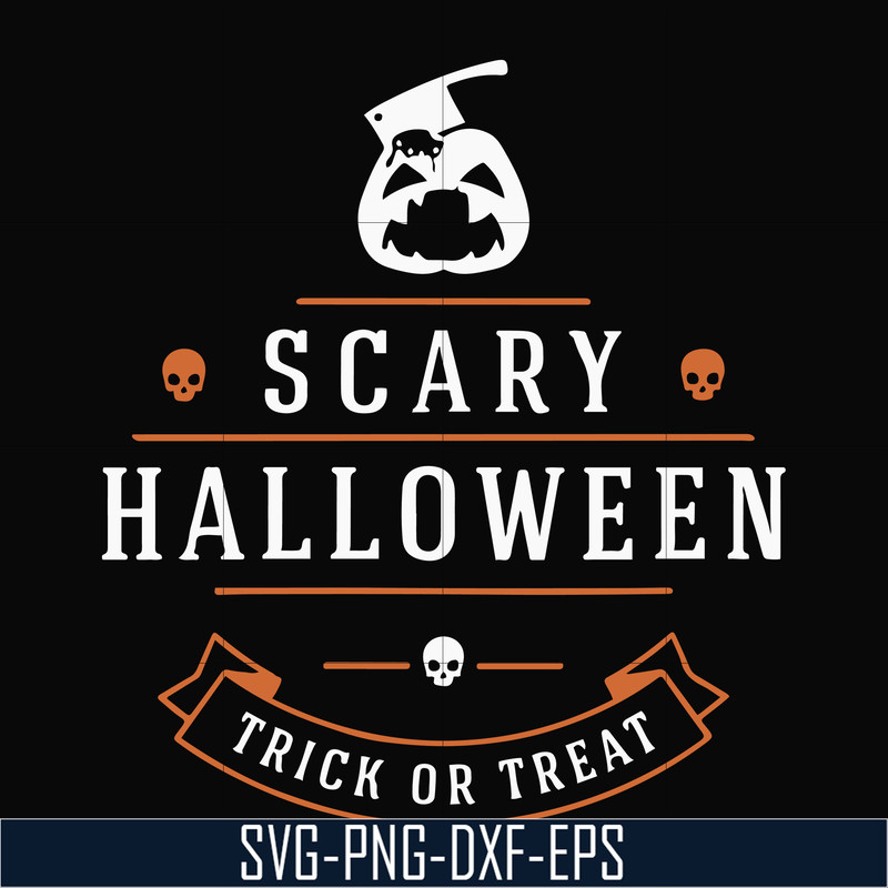 HLW17072013-Scary halloween trick or treat svg, png, dxf, eps digital file HLW17072013.jpg