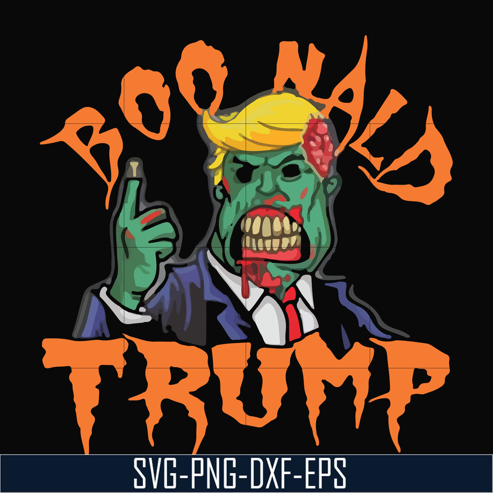 HLW20072013-Boo nald trump svg, halloween svg, png, dxf, eps digital file HLW20072013.jpg