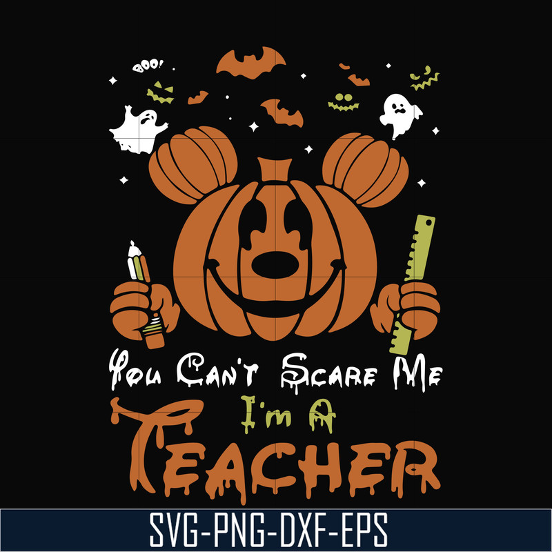 HLW2507203-You cant scare me im a teacher svg, png, dxf, eps digital file HLW2507203.jpg