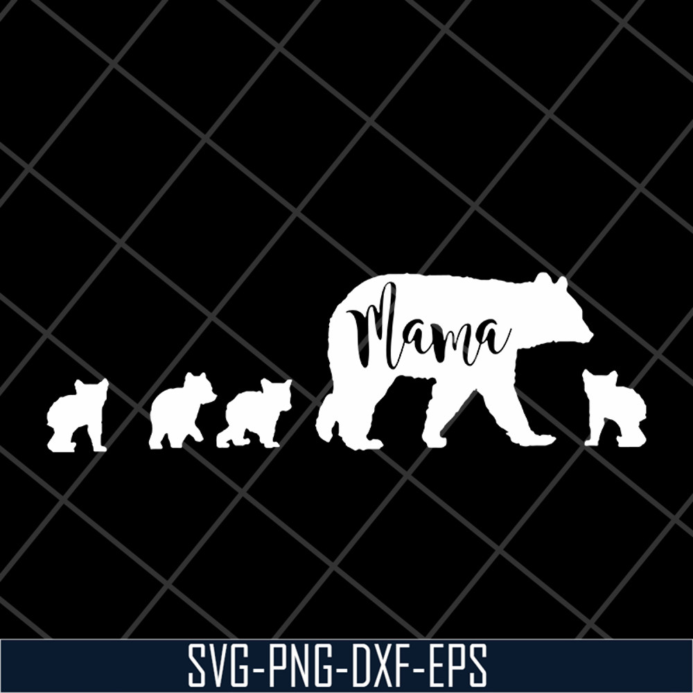 MTD03042127-Mama bears svg, Mother's day svg, eps, png, dxf digital file MTD03042127.jpg