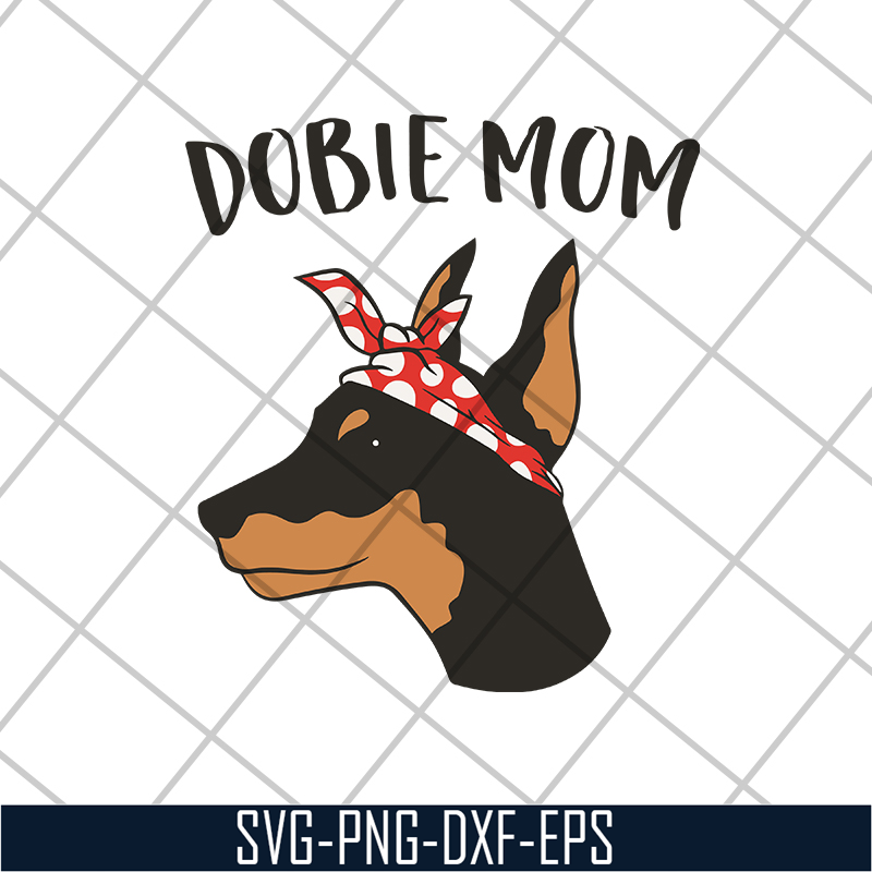 MTD04042101-Dobie mom svg, Mother's day svg, eps, png, dxf digital file MTD04042101.jpg