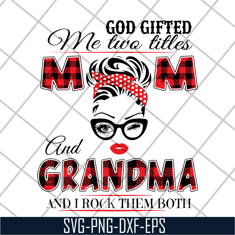 MTD04042137-God gifted me two little svg, Mother's day svg, eps, png, dxf digital file MTD04042137.jpg