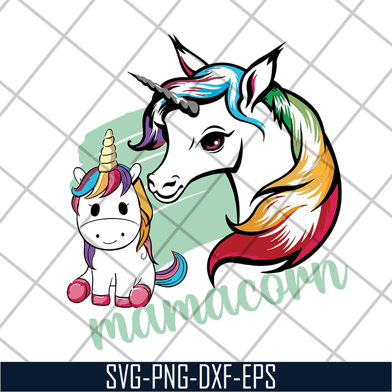 MTD27042116-Mamacorn svg, Mother's day svg, eps, png, dxf digital file MTD27042116.jpg