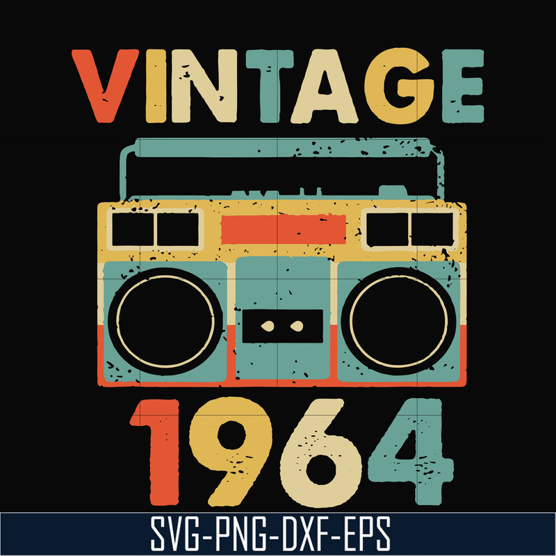 NBD0006-Vintage November 1964 svg, png, dxf, eps digital file NBD0006.jpg