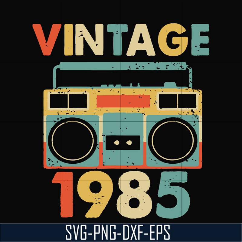 NBD0027-Vintage November 1985 svg, png, dxf, eps digital file NBD0027.jpg