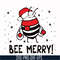 NCRM0015-Bee merry svg, christmas svg, png, dxf, eps digital file NCRM0015.jpg
