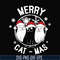 NCRM0020-Merry cat mas svg, christmas svg, png, dxf, eps digital file NCRM0020.jpg