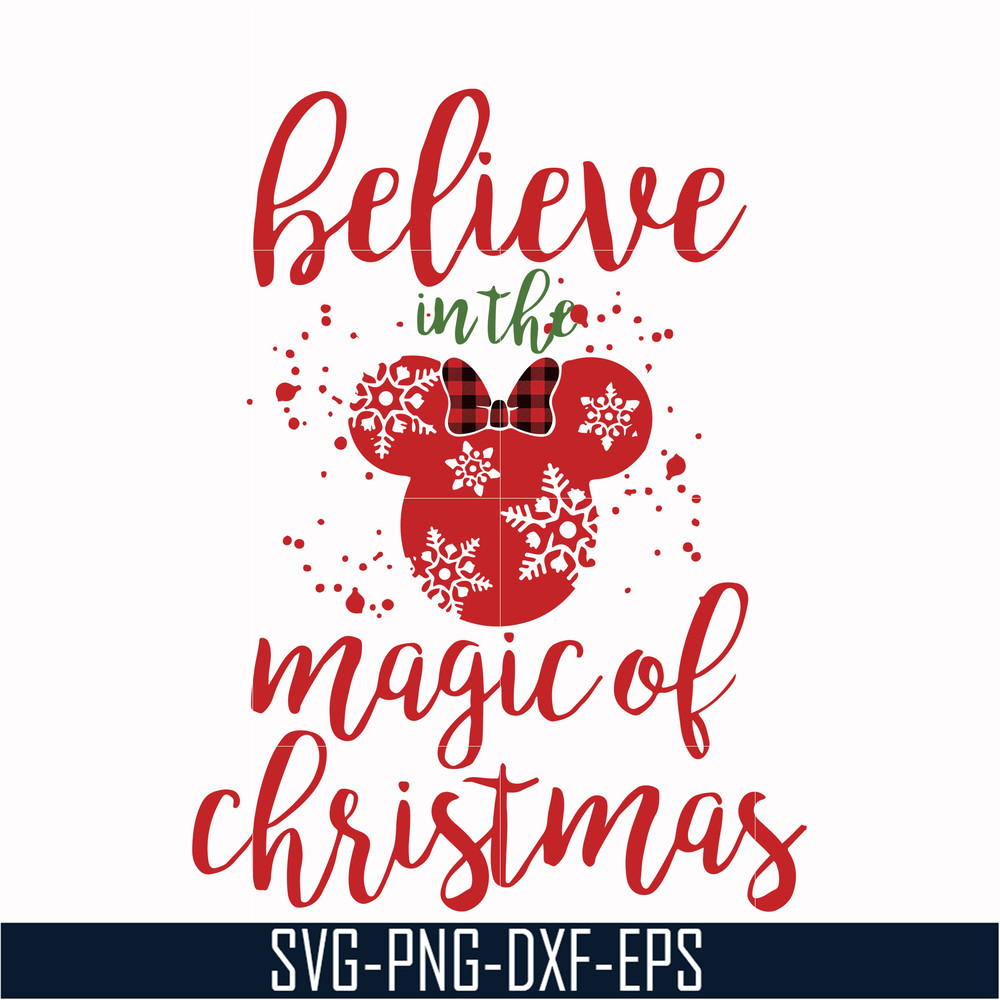NCRM0175-Believe in the magic of christmas svg, png, dxf, eps digital file NCRM0175.jpg