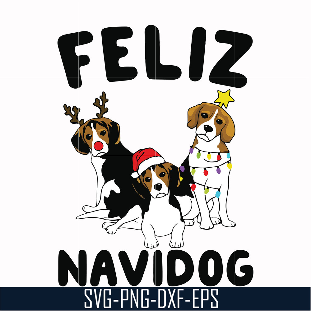 NCRM13072016-Feliz navidog svg, christmas svg, png, dxf, eps digital file NCRM13072016.jpg
