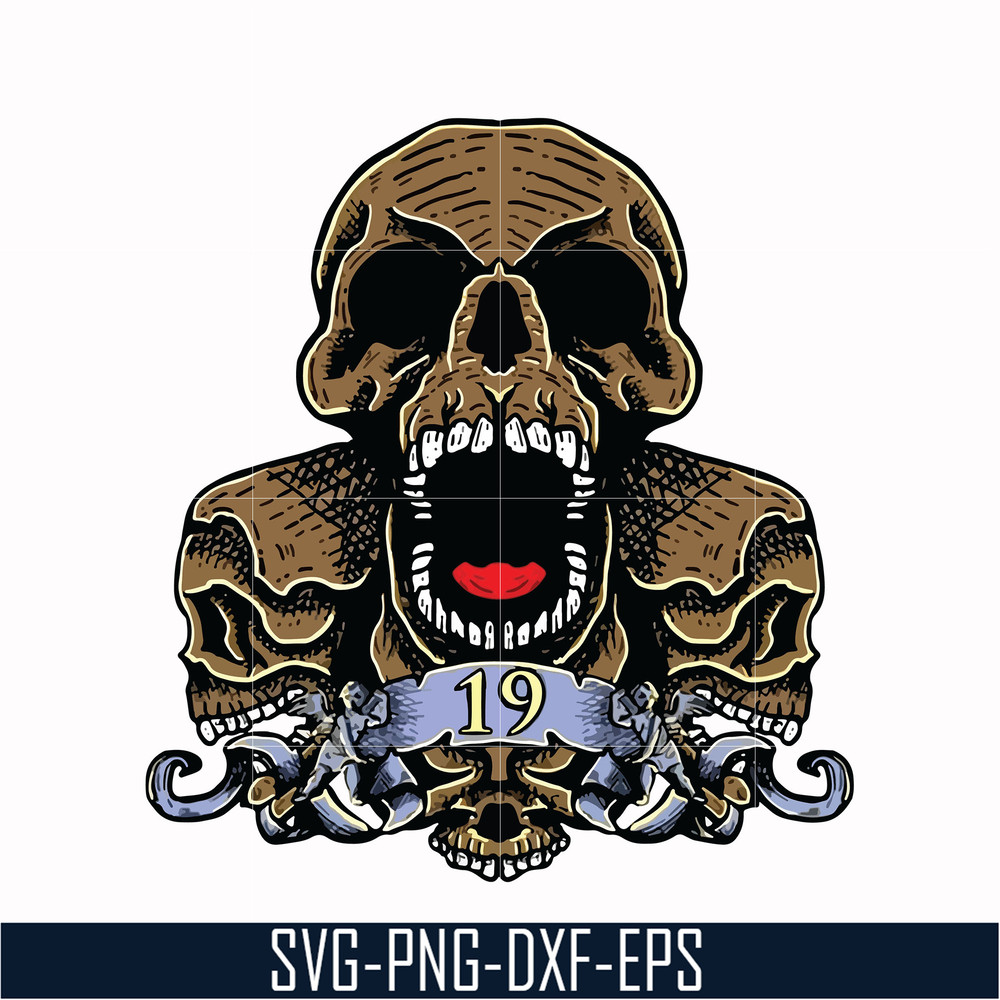 TD121-Skull 19 svg, png, dxf, eps digital file TD121.jpg