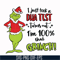 TD31072018-I just took a DNA test turns out im 100% that grinch svg, png, dxf, eps digital file TD31072018.jpg