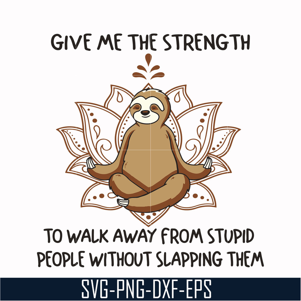 TD39-Give me the strength svg, png, dxf, eps, digital file TD39.jpg